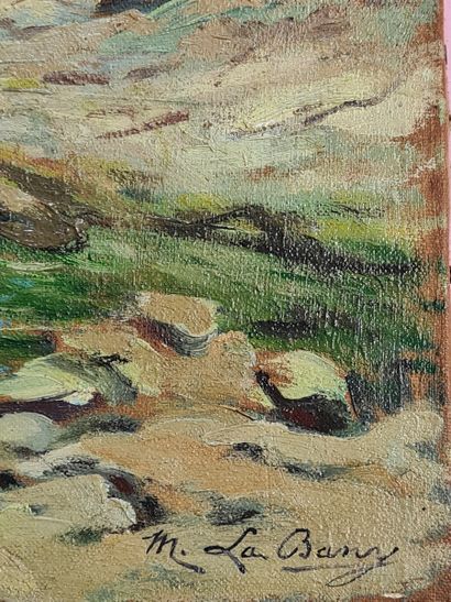 Maurice LA BANY (XIX-XXth CENTURY)

Seaside...