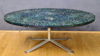 PIERRE GIRAUDON (Né en 1923) - TABLE BASSE...