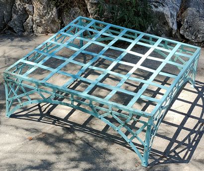 6 PIECES DE MOBILIER DE JARDIN Circa 1950...