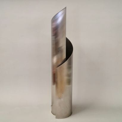 Twisted LAMP - Design, Circa 1970 in stainless...