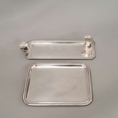 CHRISTOFLE - Rectangular COURIER TRAY with...