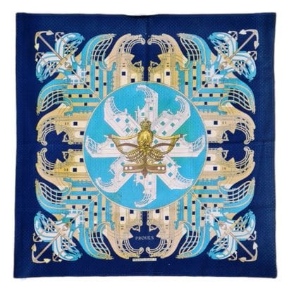 HERMES Paris COVER in polychrome printed...