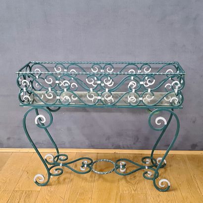 JARDINIERE RECTANGULAR TRANSFORMED INTO A...