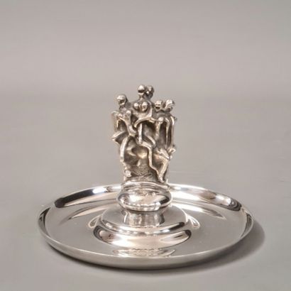CHRISTOFLE - Modern silver plated POCKET...