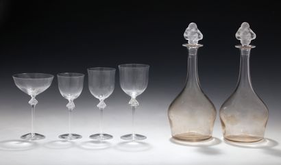 
LALIQUE FRANCE - MODELE ROXANE - PARTIE...