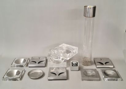10 SMOKING ACCESSORIES -Design, Circa 1970...
