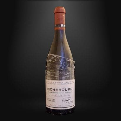 1 BOTTLE RICHEBOURG 2001 - Domaine de la...