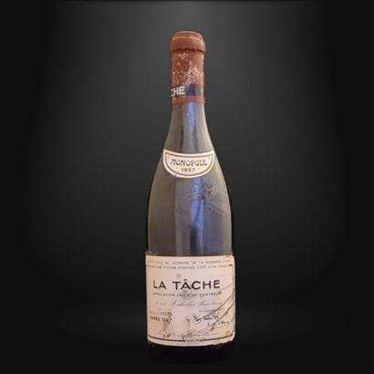 1 BOTTLE LA TACHE 1997 - Domaine de la Romanee-Conti

(Label...