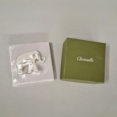 CHRISTOFLE - Modern silver plated bronze...
