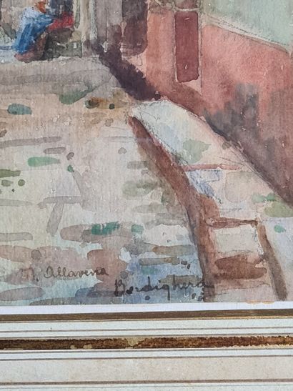Michelle ALLAVENA (1863-1949)

Une ruelle...