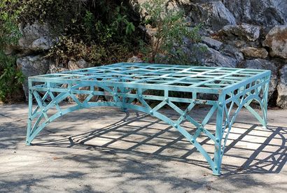 6 PIECES DE MOBILIER DE JARDIN Circa 1950...