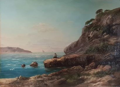 PROVENCAL SCHOOL Circa 1900

Fishermen on...