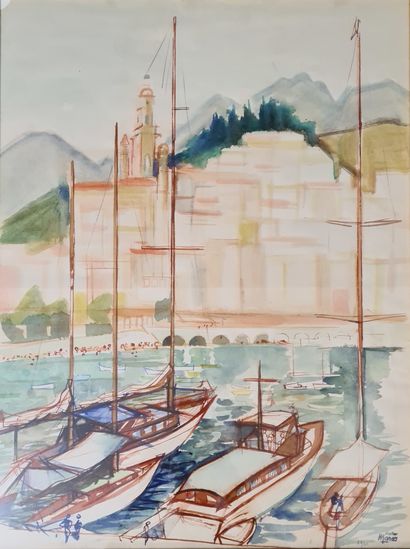 20th century french school

Boats in the...