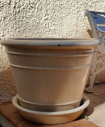 BIOT - VASE DE JARDIN TRONCONIQUE de Style...