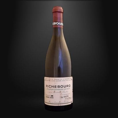 1 BOTTLE RICHEBOURG 2006 - Domaine de la...