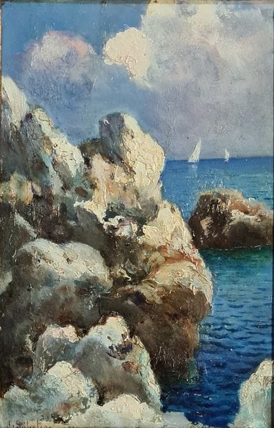 L. SABATINI (XXth CENTURY)

Corners of the...