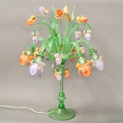 IMPORTANT CANDELABRE WITH 6 LIGHTS in the...