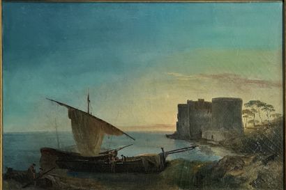 ECOLE DU DEBUT DU XIXEME SIECLE

Soir italien,...