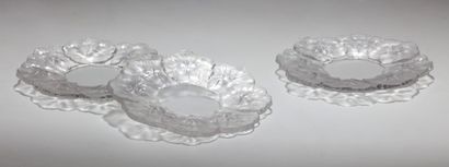 LALIQUE FRANCE MODELE HONFLEUR D'après un...