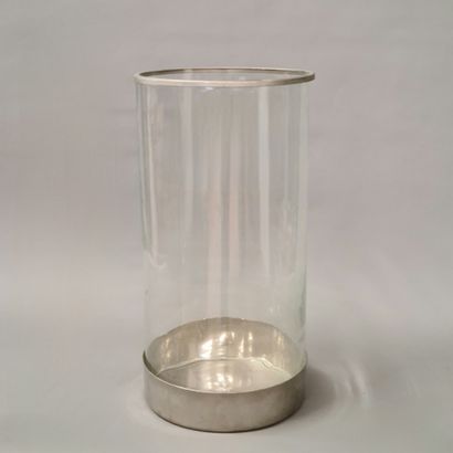 LARGE CYLINDRICAL PHOTOFORE Modern white...