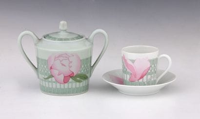 HERMES LIMOGES - MODELE LES PIVOINES - 6...