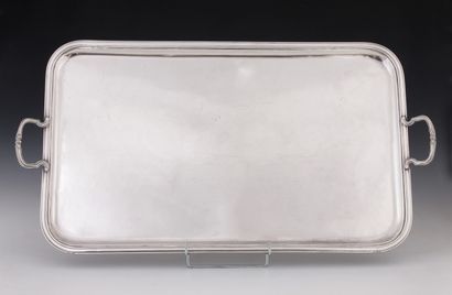 LARGE RECTANGULAR SERVING TRAY WITH HANGERS...