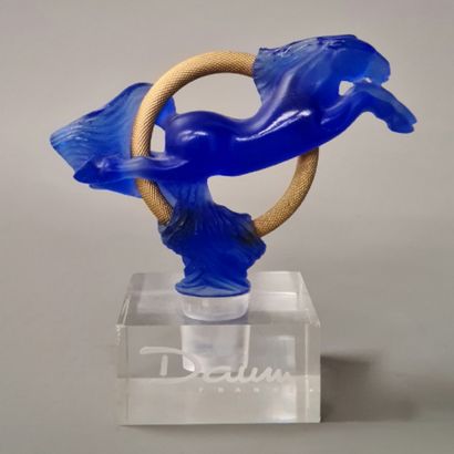 DAUM FRANCE - STATUETTE DE CHEVAL Moderne...