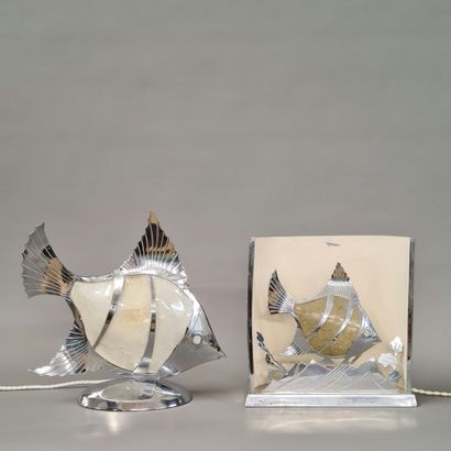 2 WATCHERS Circa 1950 in the shape and with...