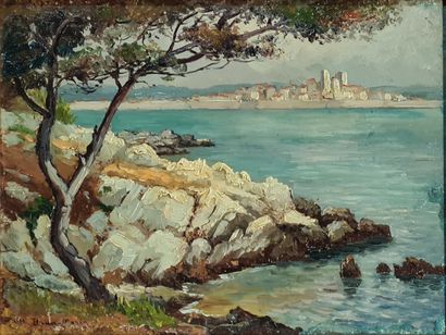H. BRUN-MARIN (XXth Century)

View of the...