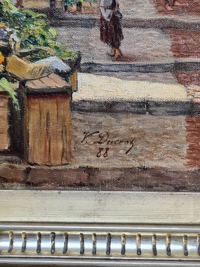 Victor DUCROT (Circa 1852-1912)

Church at...