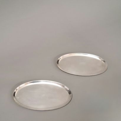 LINO SABATTINI (1925-2016) - PAIR OF OVAL...