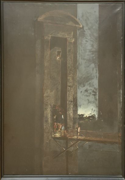 Gérard PUVIS (Born in 1950) 

The hanged...