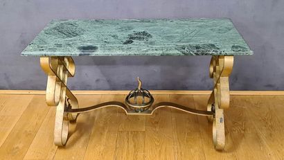 RECTANGULAR LOW TABLE partly from the 1950's...