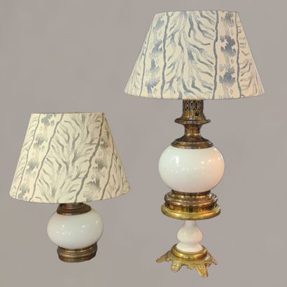 2 OIL AND PETROLEUM LAMPS of the End of the...