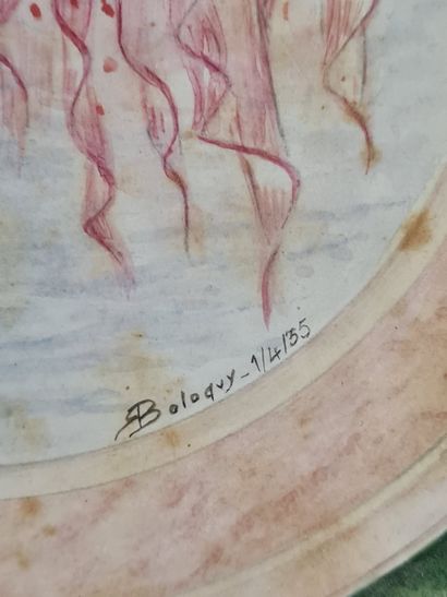 BOLOQUY (XXth Century)

Two pink fish in...