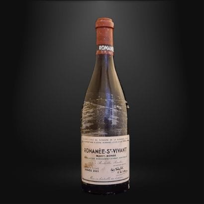 1 Bottle SAINT VIVANT 2001 - Domaine de la...