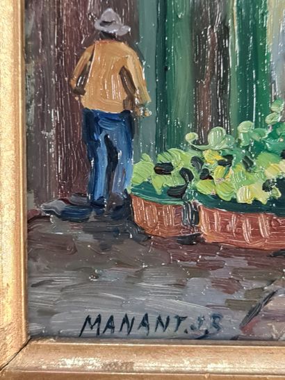 MANANT (XXème SIECLE)

Nice - Le Marché Saleya

HUILE...