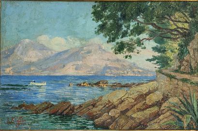 Louis KIEFFER (1872-1949)

Boat in the bay

OIL...
