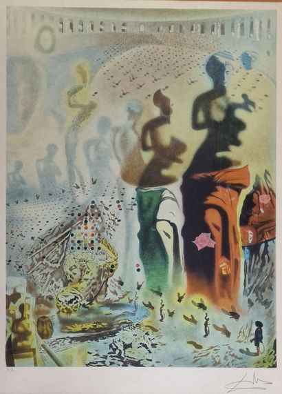 After Salvador DALI 

The Hallucinogenic...