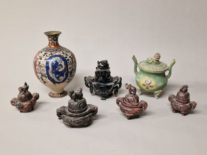 CHINA and JAPAN

SET INCLUDING

A baluster...