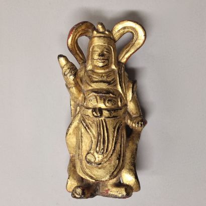 CHINA, 18th Century 

STATUTE in red-brown...