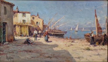 Henri MALFROY (1895-1944)

The Martigues

OIL...