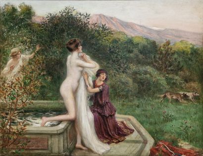 Albert LYNCH (1851-1912)

Diane surprise

OIL...