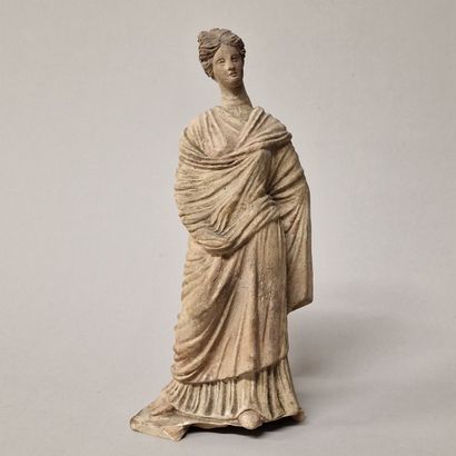 TANAGRA of Antique Style in terra cotta 

H....