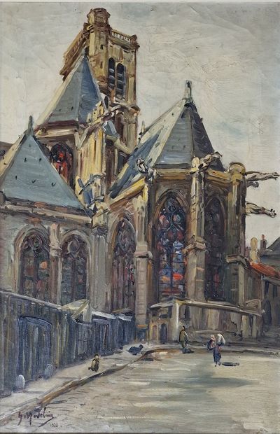 Gustave MADELAIN (1867-1944)

The Church...
