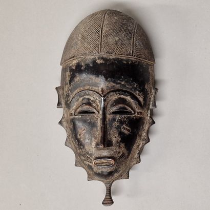 IVORY COAST, YAORE - MASK finely decorated...