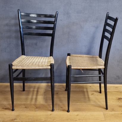 WORK IN THE SPIRIT OF GIO PONTI 

Pair of...
