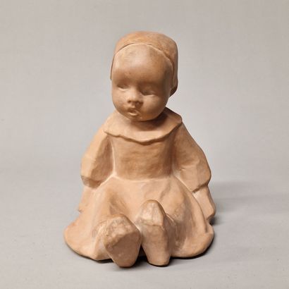 Berthe SAVIGNY (1882-1958)

Seated child

TERRACOTTA

Signed...