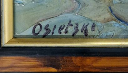 OSIETZKI (XXth)

On the islands

OIL on PANEL

Signed...