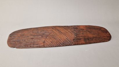 AUSTRALIA, ABORIGINAL - SMALL LOCKET in wood...